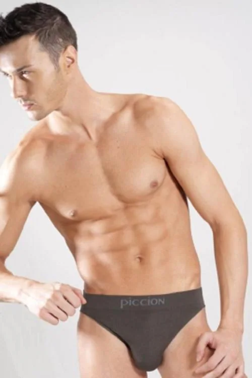 AASHRAY Piccion Men's Seamless Innerwear Leonard brief assorted colours (pack of 2)