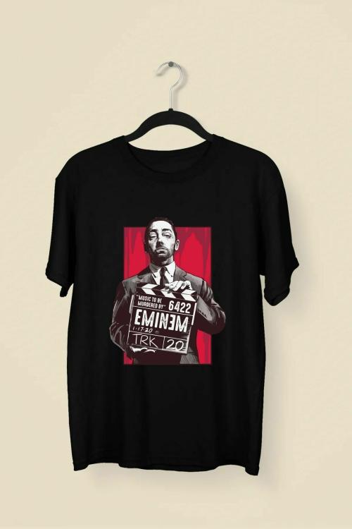 Eminem TShirt Maglietta Unisex Slim Shady 100% Cotton Rap Shirt - Foto 3