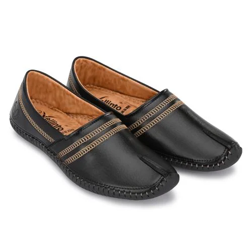 Vellinto Black Shoes for men