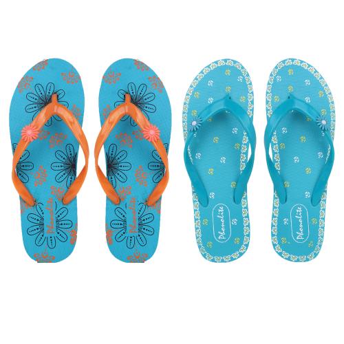 Phonolite Orange FlipFlops for Women Non Returnable