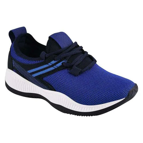 HAPPY FEET Kids Turbo - Attractive and Fun Shoes (Royal Blue) size 13 UK