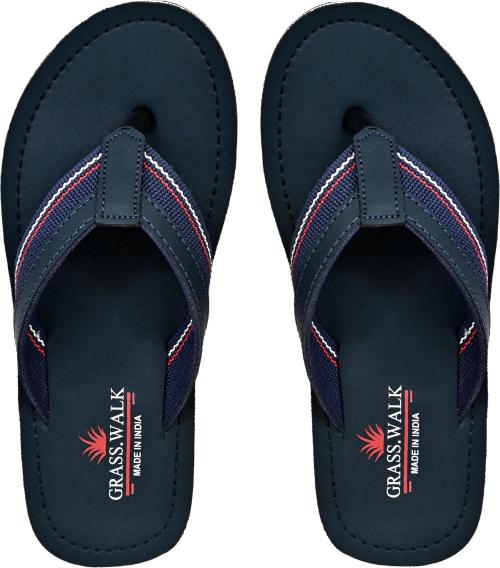 GRASS WALK Flip Flops (Black 8)
