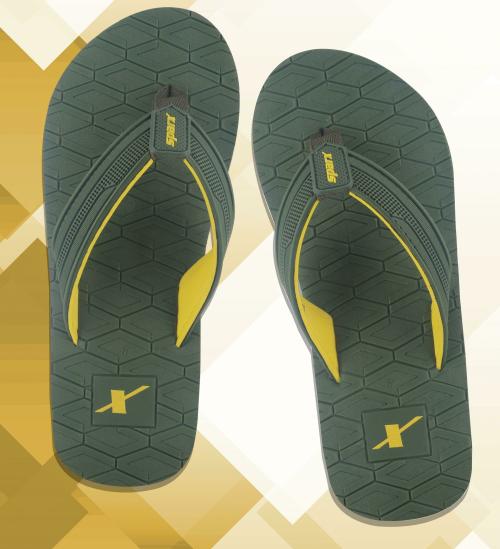 SPARX Olive Slippers SFG-604 For Men