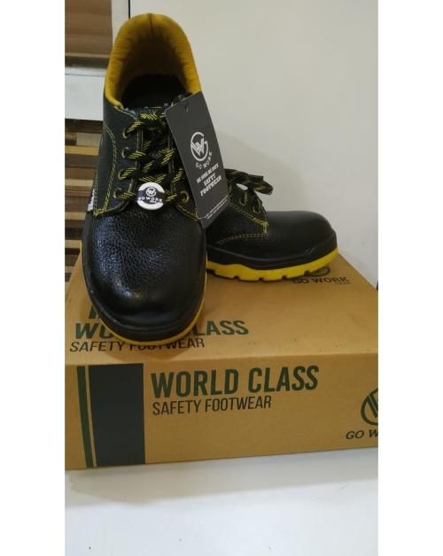 Go Work Gear Men Black Casuals Boots