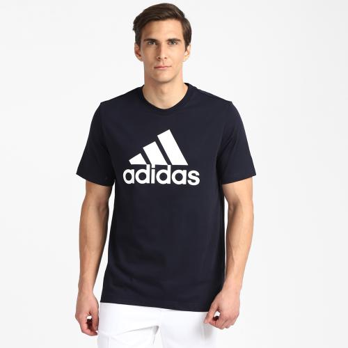 Adidas Men M BL SJ T Blue Sports T-Shirts