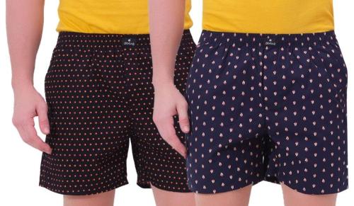 Printed Boxer Black