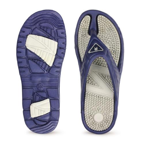 Richale Acupressure Grey Blue Slipper