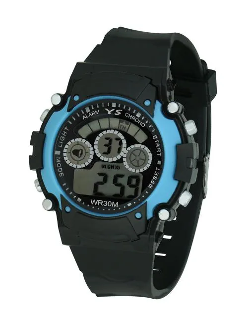 Zest4Kids Blue Dial Strap Seven Colors Digital Watch For Kids