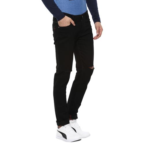 Buy Urbano Fashion Regular Men Black Jeans Online at Best Prices in