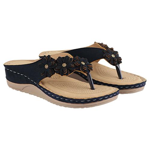 Shoetopia Women Comfortable Black Platform Heels