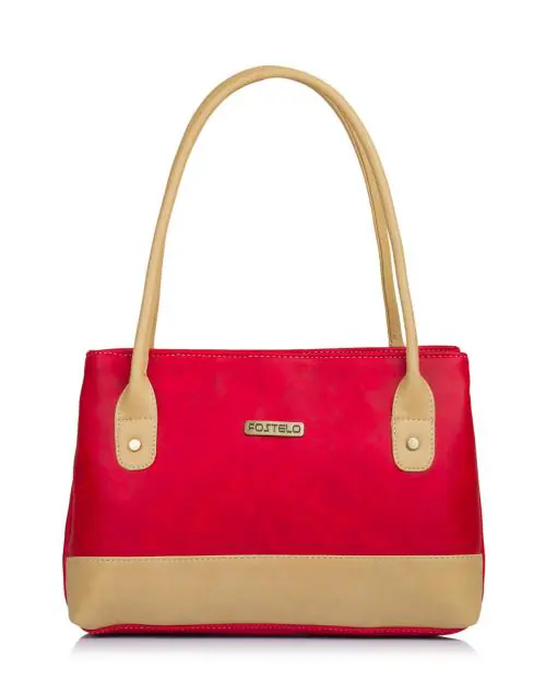 Fostelo Women's Zara Handbag (Red) (JM_FSB-1054)