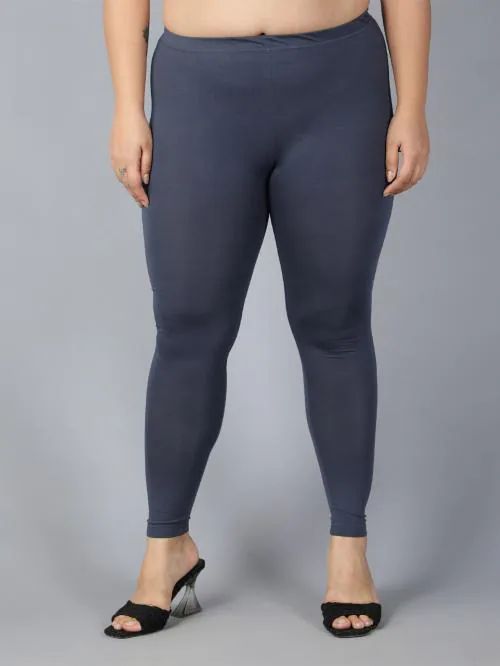 Plus Size Ankle Length Leggings for Women