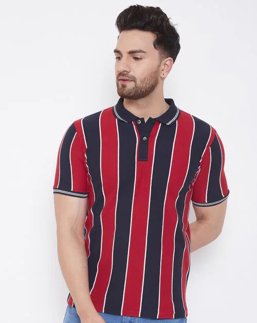 AUSTIN WOOD Men's Striper T-Shirt