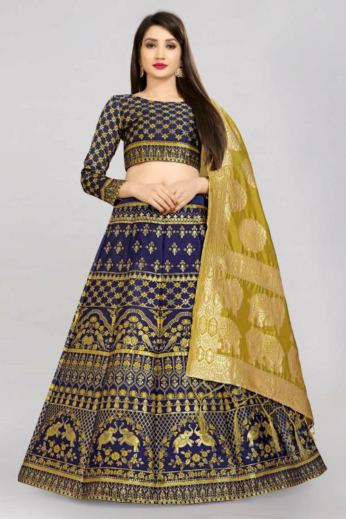 Trending Banarasi Lehenga choli Dupatta