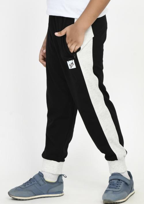 SMSHOPMORE Kids Comfortable Regular Fit Full Sleeve Track Suit Set for Kids Yoga, Joggers, Gym, Active Wear (Size: 8-9 Year)