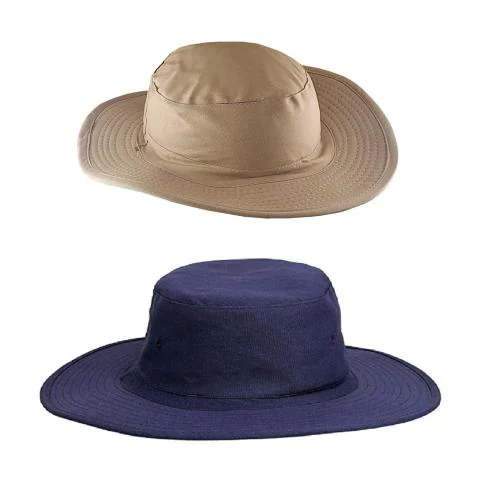 ATABZ Sports Cricket round umpire navy blue and cream caps and hats