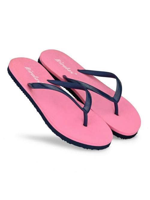 Hirolas Pink Flip Flop Slippers for Women