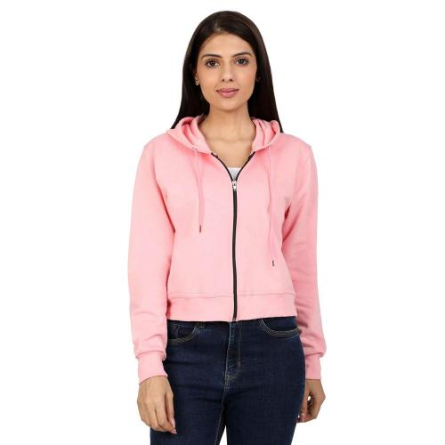 Buy Be Savage Women Black Cotton Crop Hoodie (Xxl) Online at Best