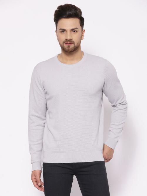 Red Tape Men's Grey Sweater