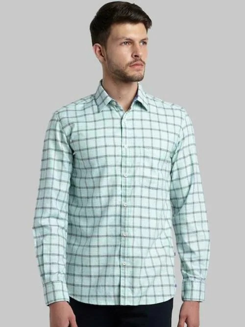 Buy Parx Light Green Shirt Online at Best Prices in India JioMart.