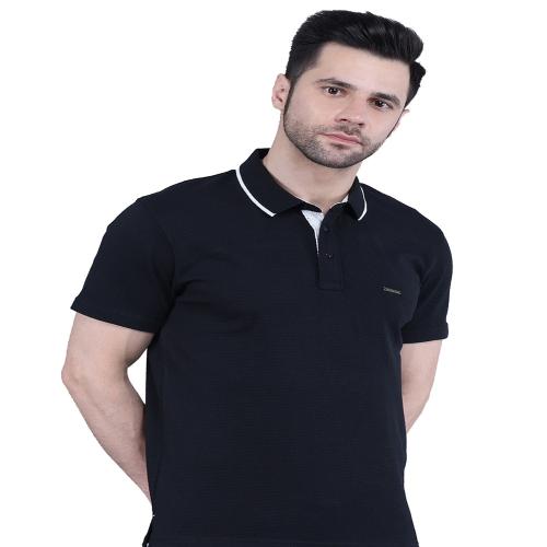 Premium Popcorn Fabric Polo, Cotton Blend, Ideal for Casual and Daily Wear, Heavy gauge fabric, Mild Machine wash Cold Slim Fit