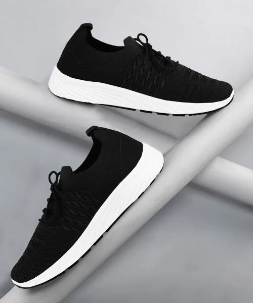 Aqualite Women Black & White Casual Shoes