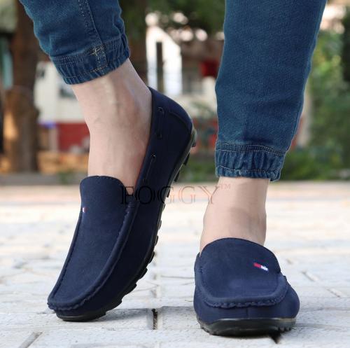 Foggy blue loafers Clearance
