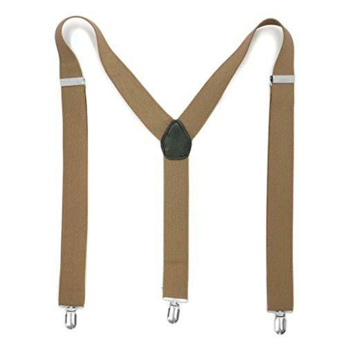 Bilanca Men Leather Belt Suspenders
