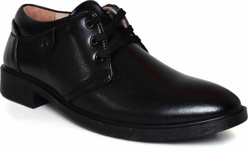 Field Care Men Lace-Ups Formal Shoes (Black) - 6 UK