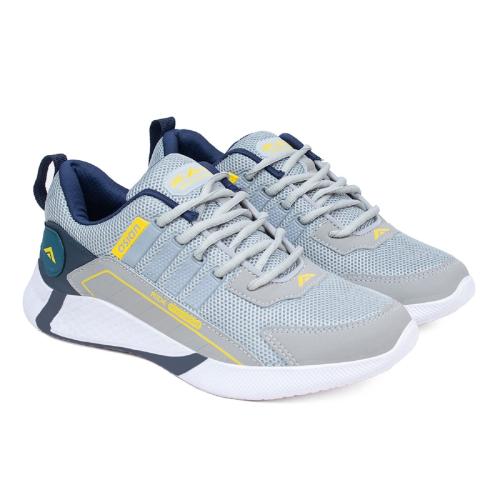 Asian Bouncer Grey Sports Shoes for Men