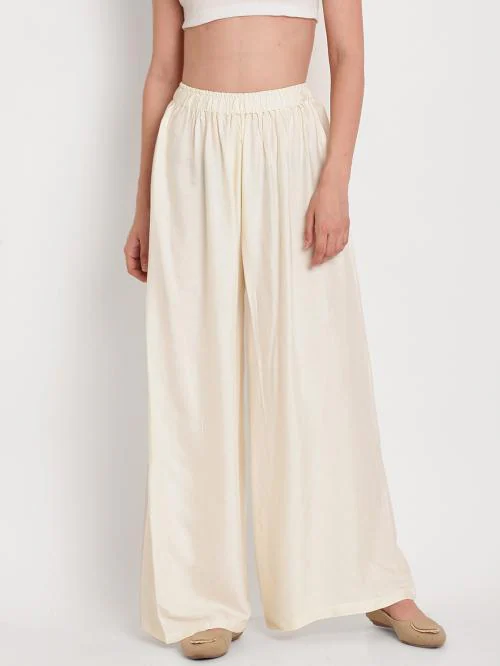 TAG 7 Women's off white Palazzo 38