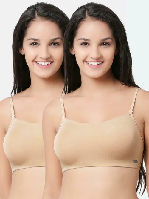 Enamor A022 Full Coverage Comfort Cami Cotton Bra for Women- Non Padded and Wirefree
