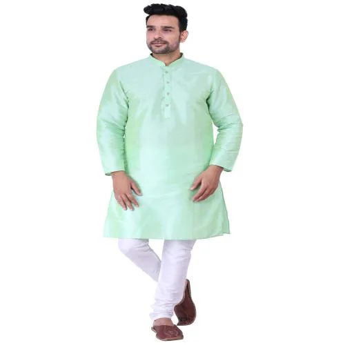 HUZUR Silk Kurta Pajama Set For Men