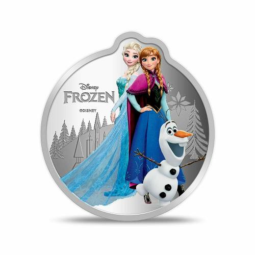 MMTC-PAMP Disney Frozen Colored 31.1 g Silver Coin