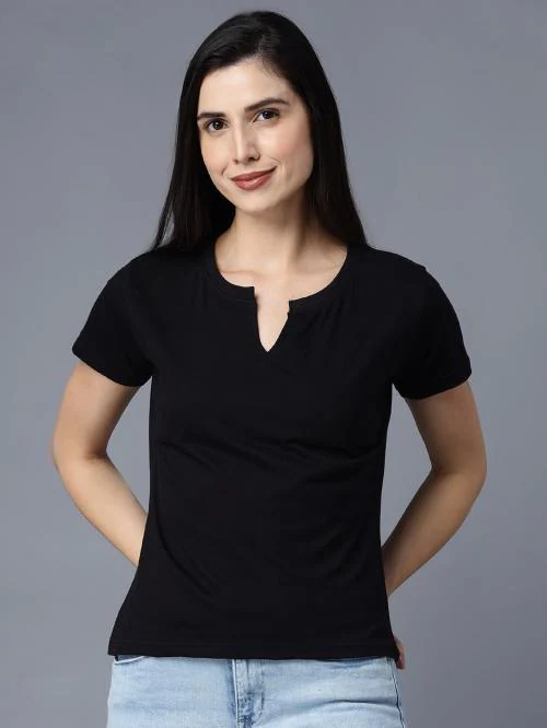 THE EG STORE PRESENT STYLISH BLACK TOP FOR GIRLS AND WOMEN