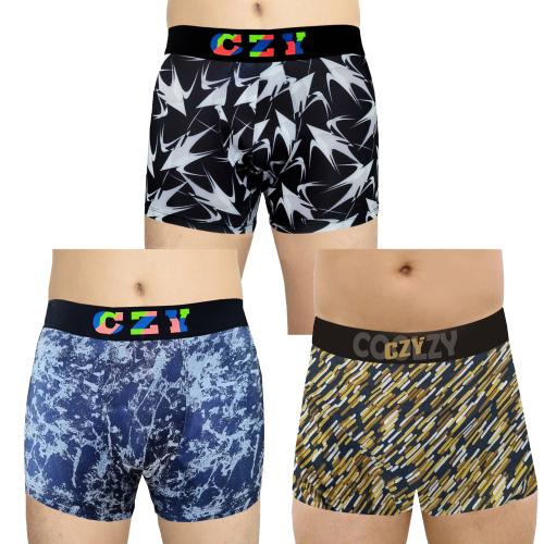 COOLZY Men's Cotton Innerwear Underwear Brief (Pack of 3) (L)