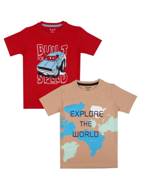 J & JP boys tshirts trendy collections - 7-8 Y