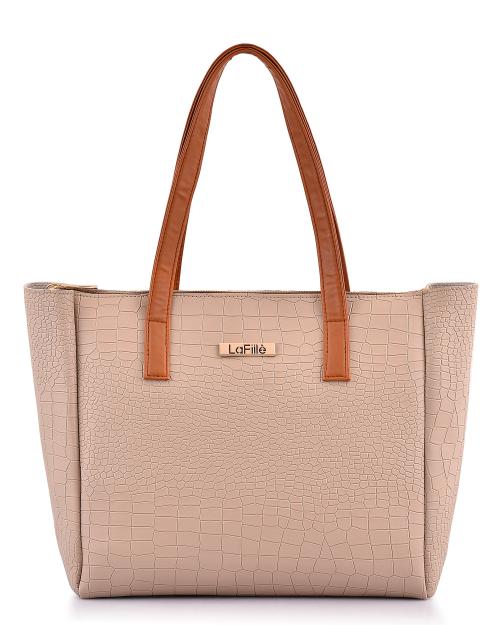 LaFille Women Handheld for Women, Stylish Pu Handbag for College & office