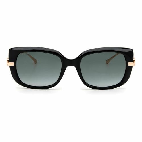 Jimmy Choo Metal Trim Sunglass For Woman Dark Grey Shaded Orla/G/S