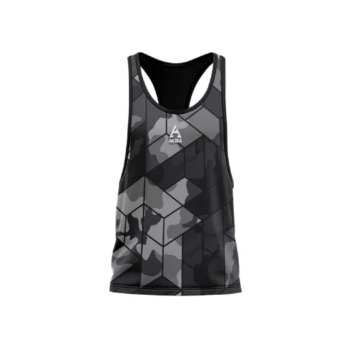 GYM STRINGER AKIBA(BLACK ABSTRACT)