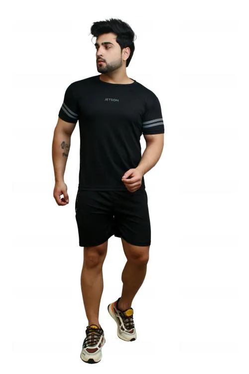 Buy JETSON Men's Track Suit Sporty and Stylish Combo tshirt and Shorts