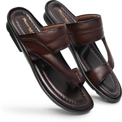 Richman Plus Comfortable Slippers For Men (Brown)
