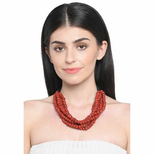 Buy Beads Necklace Artificial Fashion Jewellery For Women Online at