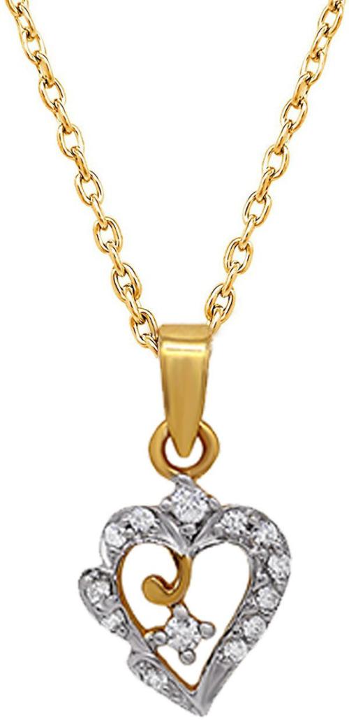 Buy Mahi GoldPlated Alloy Pendant For Women (Ps1101584G) Online at