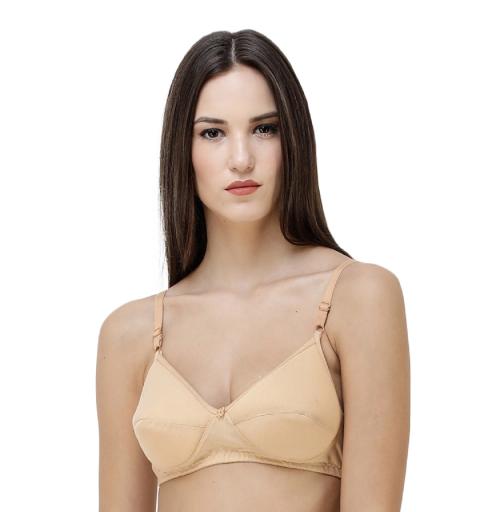 FEMULA Monika Padded Bra for Enhancing Bust, Making it look Bigger, Attractive and Natural for Women & Girls ( Skin Colour, Size 32C )