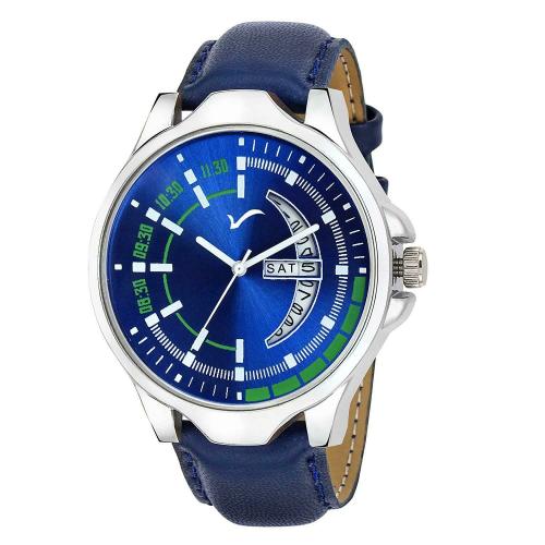 WRIGHTRACK Analog Blue Dial Blue Strap For Men and Boys RWS0200