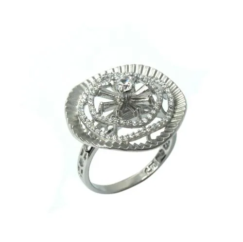 Sunbera 925 Sterling silver ring for women with white high quality AD Diamond
