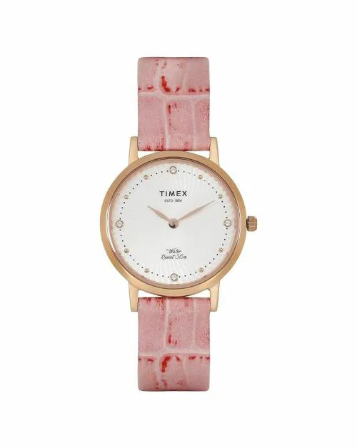 Timex Analog Silver Dial Women's Watch-TWEL12703