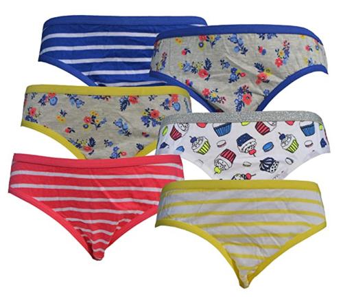 JSR Girls Panties Pack of 6