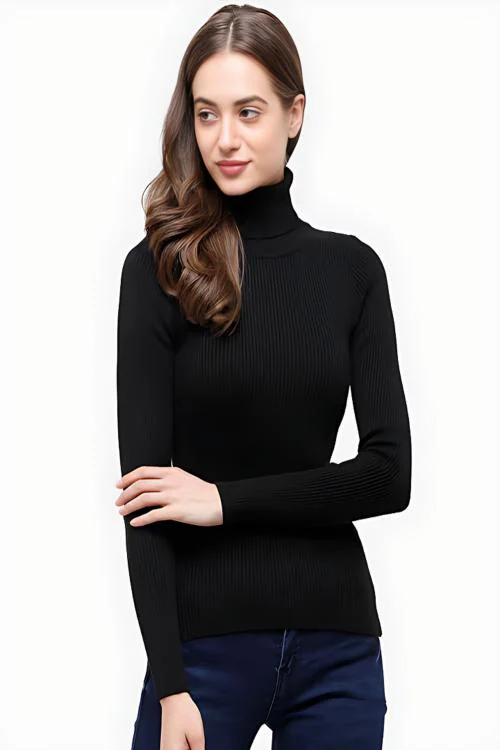 REYNO SPORTS HIGH NECK WINTER TOP/SWEATER